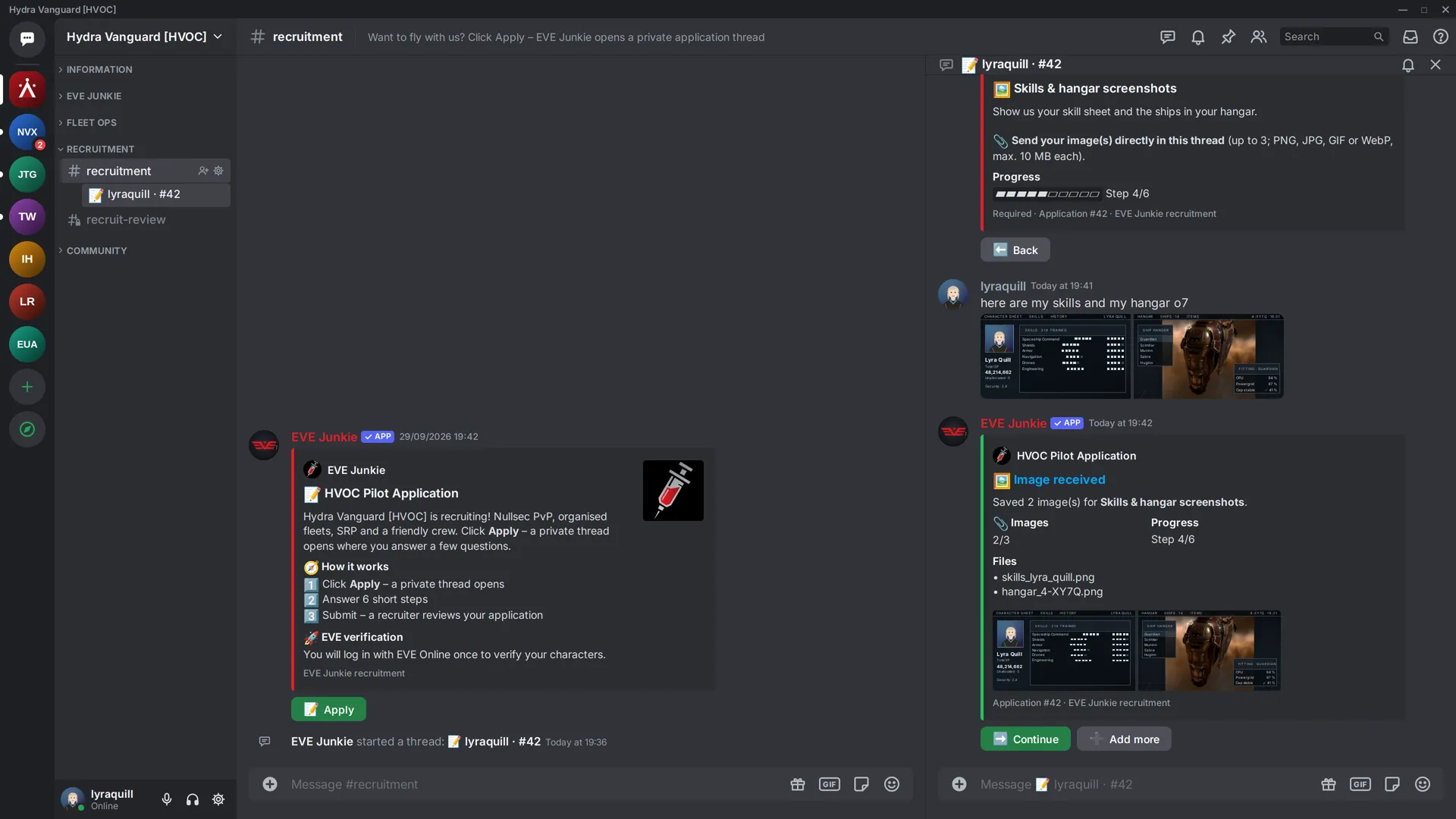 Recruitment, step by step