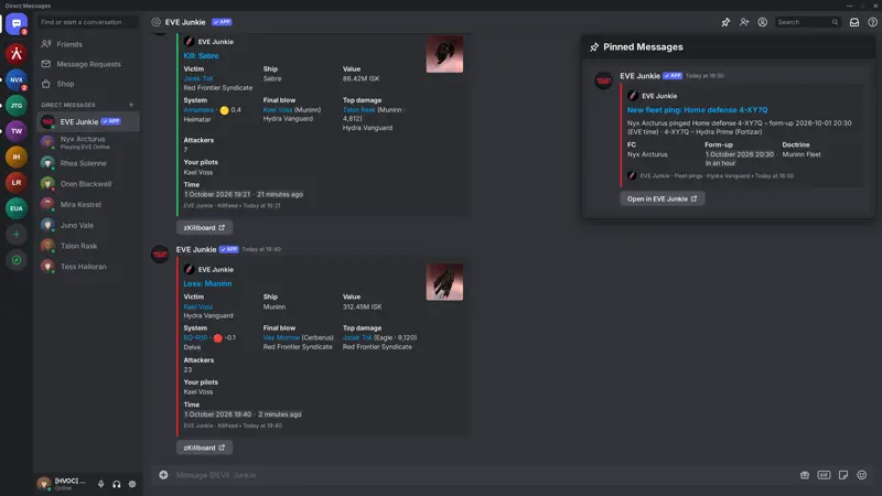 Killfeed – screenshot